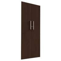 Portes d'armoire Kerkmann Bois Brun foncé 760 x 16 x 1760 mm