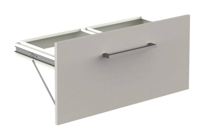 Kerkmann Lade-inzetstuk Lichtgrijs 700 x 265 x 300 mm