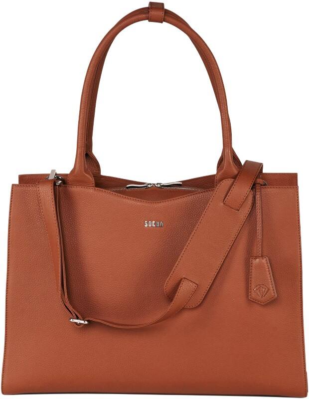 Sac pour ordinateur portable SOCHA 15,6" 45 x 13 x 31,5 cm Cuir Brun