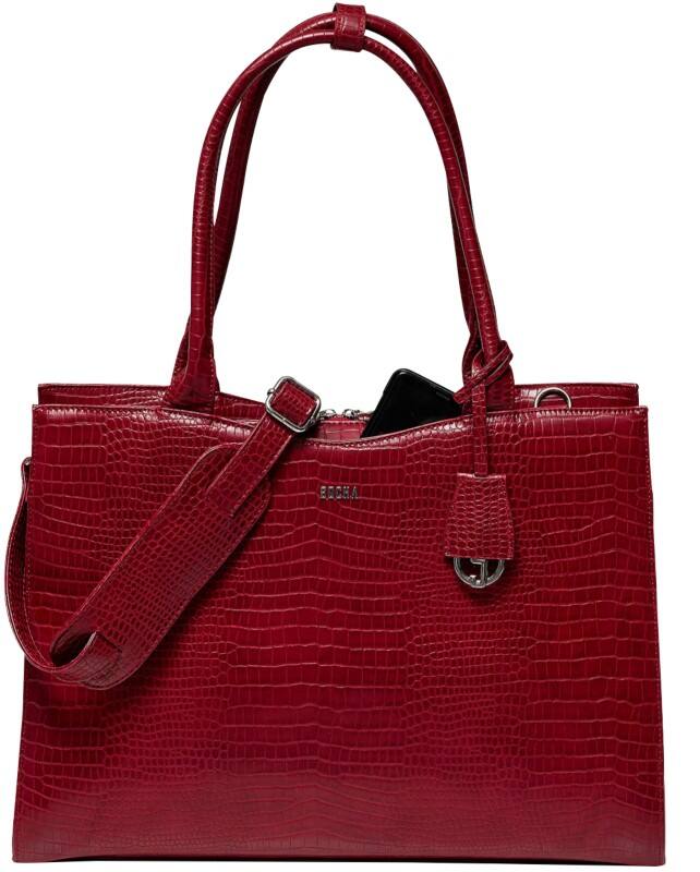 Sac pour ordinateur portable SOCHA 14" 39 x 12 x 29 cm Cuir synthétique Bordeaux