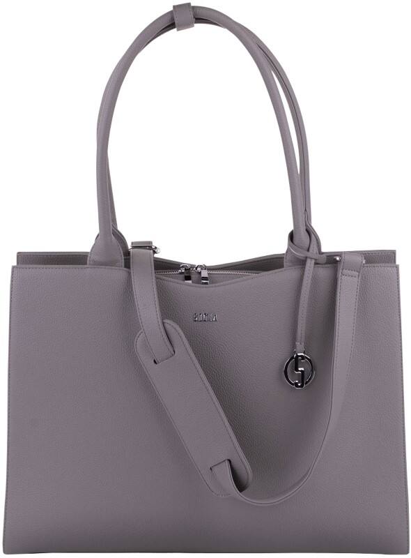Sac pour ordinateur portable SOCHA 14" 39 x 12 x 29 cm Cuir synthétique Gris
