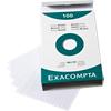 Exacompta Indexkaarten 13802X A6 Wit 10,2 x 15,3 x 2,5 cm Pak van 10