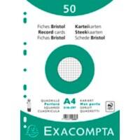 Fiches Exacompta 12606E A4 Blanc 21 x 29,7 x 1,1 cm 20 unités