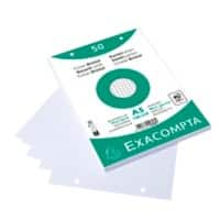 Fiches Exacompta 12608E A5 Blanc 15 x 21,2 x 1,1 cm 20 unités