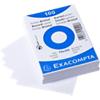 Exacompta Indexkaarten 10500SE 74 x 105 mm Wit 7,4 x 10,5 x 2,5 cm Pak van 40