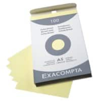 Exacompta Indexkaarten 13228E A5 Geel 15 x 21,2 x 2.5 cm