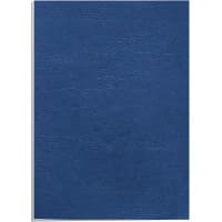 Couverture pour reliure Fellowes A4 Papier Bleu roi 100 Unités