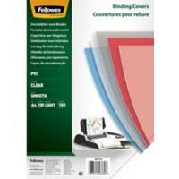 Couverture pour reliure Fellowes A4 PVC (Polychlorure de vinyle) Transparent 100 Unités