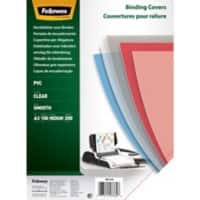 Couverture pour reliure Fellowes A3 PVC (Polychlorure de vinyle) Transparent 100 Unités