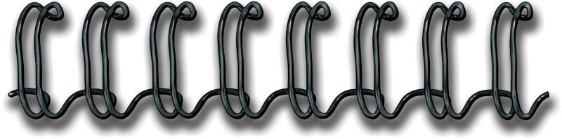 Fellowes Draadbindruggen A4 Zwart 100 Stuks