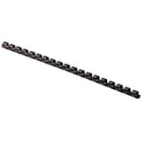 Peigne de reliure Fellowes A4 20 Plastique Noir 100 Unités