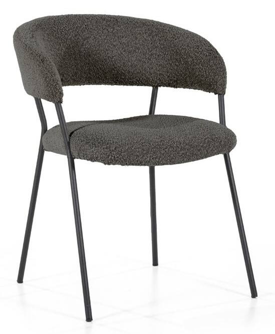 euroseats Copenhage Vergaderstoel Stof Vaste armleuning Antraciet 100 kg 552223 570 x 615 x 790 mm