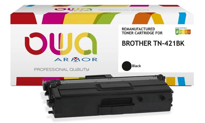 Toner OWA Compatible Brother TN-421BK Noir