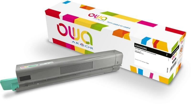 Toner OWA Compatible Lexmark C925H2KG Noir