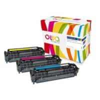 OWA CF 370 AM Compatibel HP Tonercartridge CF 370 AM Cyaan, geel, magenta 3 Stuks