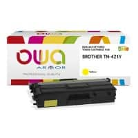 Toner OWA Compatible Brother TN-421Y Jaune