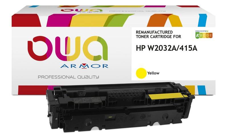 Toner OWA K18644OW Compatible HP W2032A Jaune
