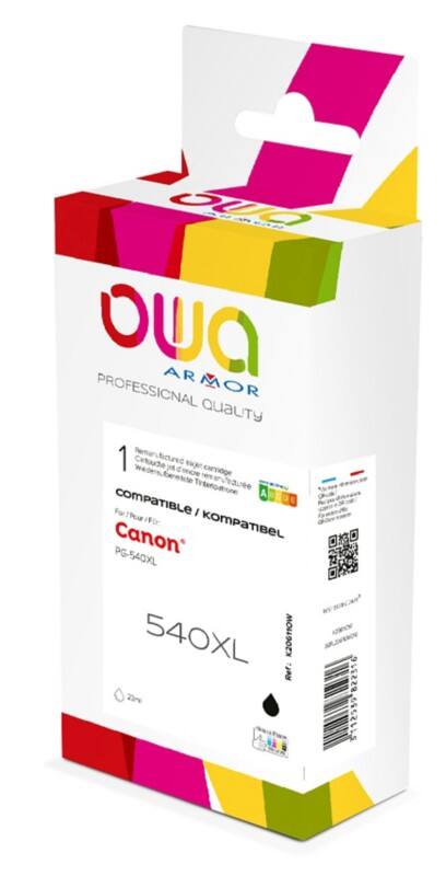 OWA PG-540XL Compatibele Inktcartridge K20611OW Zwart