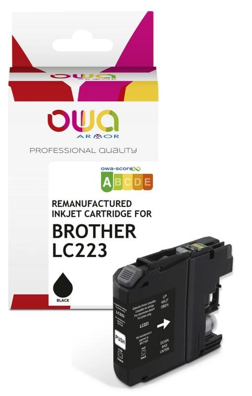 Cartouche jet d’encre OWA K20617OW Compatible LC223 Noir