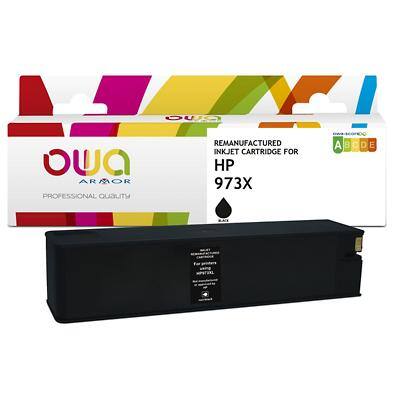 OWA 973X Compatibel HP Inktcartridge K20709OW Zwart