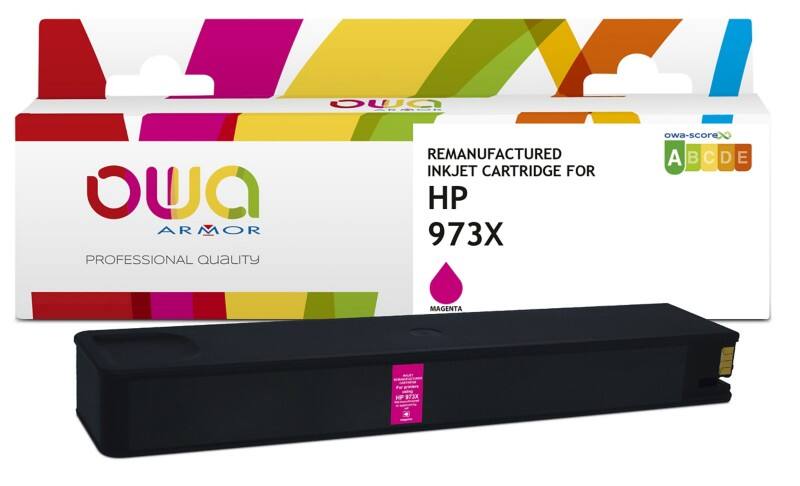 Cartouche jet d’encre OWA K20711OW Compatible HP 973X Magenta