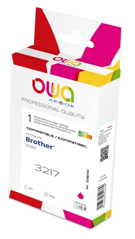 OWA LC3217 Compatibel Brother Inktcartridge K20821OW Magenta