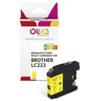 Cartouche jet d’encre OWA K20620OW Compatible LC223 Jaune