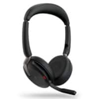 Casque audio Jabra Evolve2 65 Flex MS Sans fil Stéréo Sur tête Microphone USB Bluetooth Réduction du bruit Noir