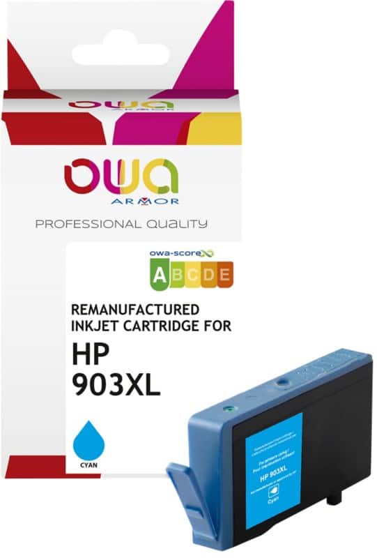 OWA 903XL Compatibel Inktcartridge K20650OW Cyaan