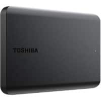 Toshiba 1 TB Externe HHD-Schijf Draagbaar Canvio Basics 2022 USB 3.2 (Gen 1) Zwart