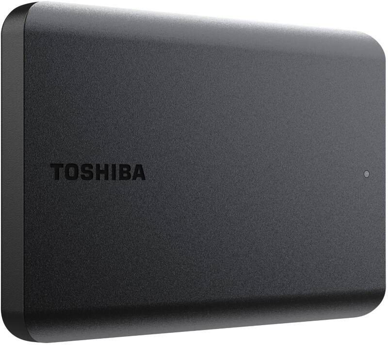 Toshiba 2 TB Externe HHD-Schijf Draagbaar Canvio Basics 2022 USB 3.2 (Gen 1) Zwart