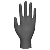 Gants jetables Nitrex Nitrile Non poudrés Small (S) Noir 100 unités