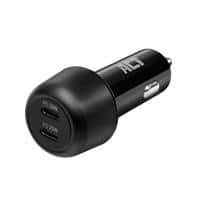 Chargeur de voiture ACT AC2200 USB-C femelle Noir