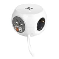 ACT Stekkerdoos Ac2415 3 stopcontacten, 2 USB-A, 2 USB-C