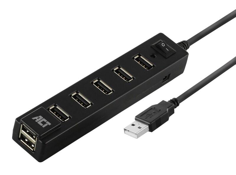 ACT USB-hub AC6215 7 USB-A
