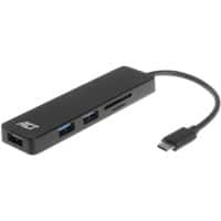 ACT USB-hub Ac6405 3 USB, kaartlezer