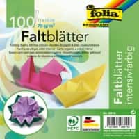 Folia Gekleurd papier Kleurenassortiment 70 g/m² 8915 100 vel