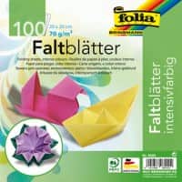 Folia Gekleurd papier Kleurenassortiment 70 g/m² 8920 100 vel
