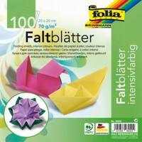 Papier couleur Folia Assortiment 70 g/m² 8920 100 feuilles
