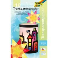 Papier traceur Folia Assortiment 42 g/m² 10 Feuilles