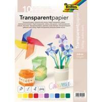 Folia A4 Overtrekpapier Kleurenassortiment 115 g/m² 10 Vellen