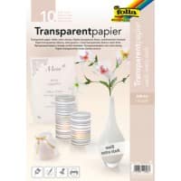 Papier traceur Folia A4 Blanc 115 g/m² 10 Feuilles