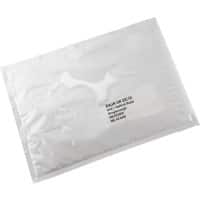RAJA Luchtkussen-envelop PE (Polyetheen) stoflaken Wit Met Venster 205 (B) x 145 (H) mm Zelfklevend 75 g/m² 100 Stuks