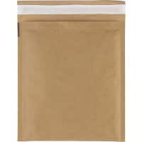 RAJA Luchtkussen-envelop Kraft Papier Bruin Zonder Venster 245 (B) x 205 (H) mm Tabsluiting 110 g/m² 75 Stuks
