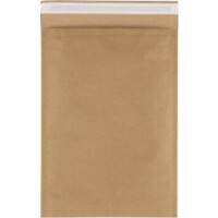 RAJA Luchtkussen-envelop Kraft Papier Bruin Zonder Venster 340 (B) x 240 (H) mm Tabsluiting 110 g/m² 75 Stuks