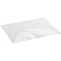 RAJA Verzendtas PE (Polyetheen) Zonder Venster 350 (B) x 250 (H) mm Tabsluiting Wit 100 Stuks