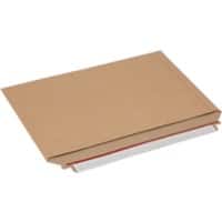 RAJA Pochette de sécurité Carton 249 (l) x 352 (H) mm Brun 100 Unités