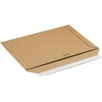 RAJA Rigipack Pochette de sécurité Carton 250 (l) x 360 (H) mm Brun 100 Unités
