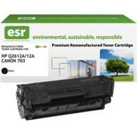 esr Tonercartridge compatible met Canon 7616A005 Zwart