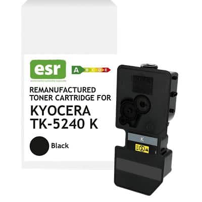 esr Tonercartridge compatible met Kyocera TK-5240K Zwart